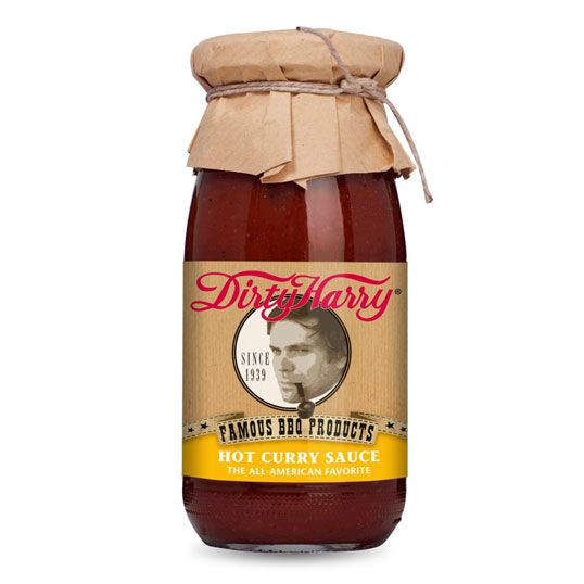 Dirty Harry Hot Curry Sauce -  bio, 250ml