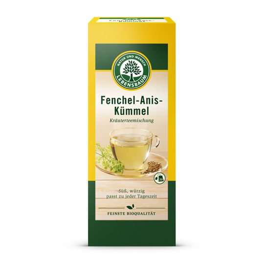 Fenchel-Anis-Kümmel Tee Beutel - bio
