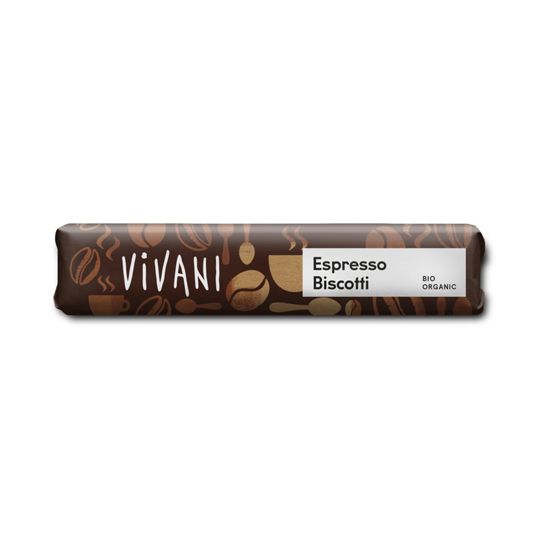 Vivani Espresso Biscotti Riegel - bio