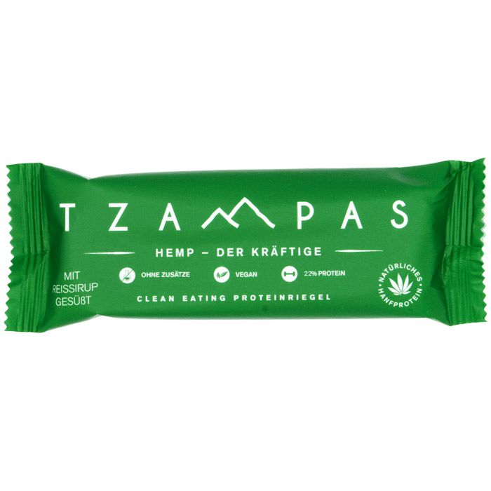TZAMPAS Proteinriegel Hemp