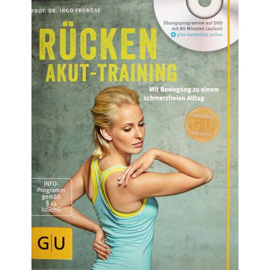 GU Rücken-Akut-Training mit DVD, Froböse
