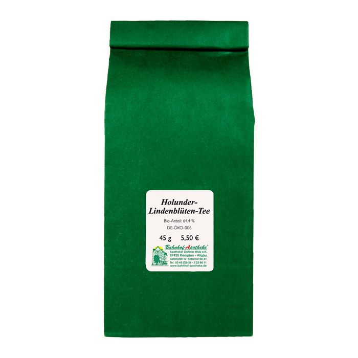Holunder-Lindenblüten-Tee Bio-Anteil: 64,4%