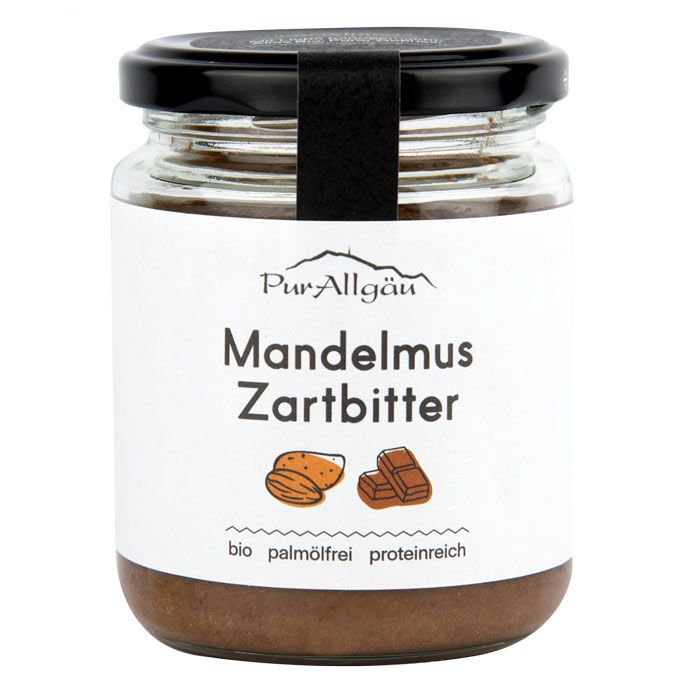 PurAllgäu Mandelmus Zartbitter - bio