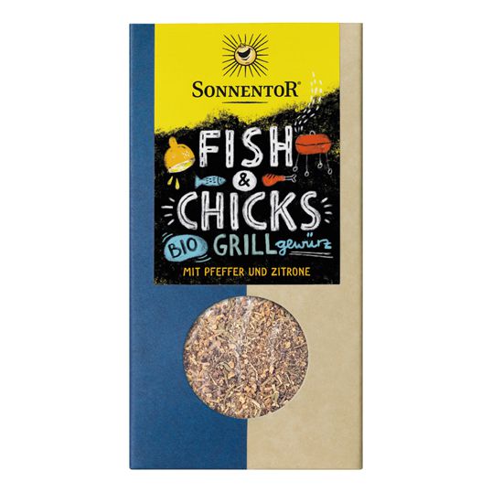 Fish & Chicks Grillgewürz - bio, 55g