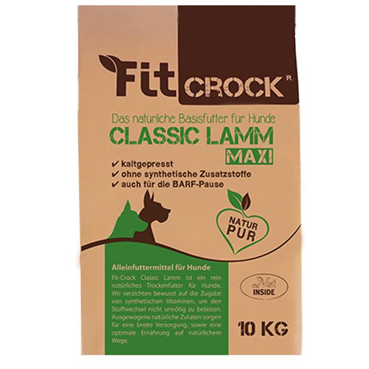 Fit-Crock Classic Lamm Pellets f.Hunde, 10kg