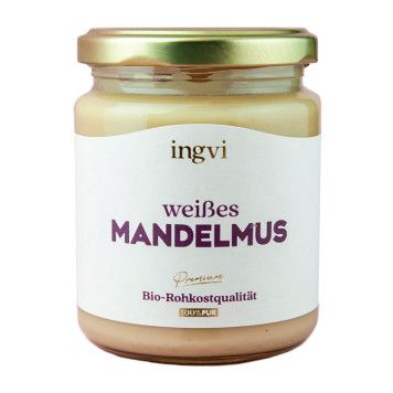 Mandelmus weiß