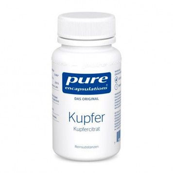 pure encapsulations Kupfer Kupfercitrat Kapseln