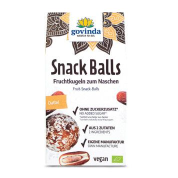 Snack Balls Dattel