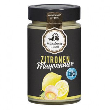 Zitronen Mayonnaise bio