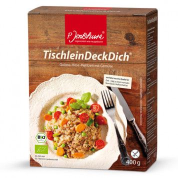 TischleinDeckDich - Quinoa-Hirse-Mahlzeit mit Gemüse