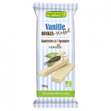 Dinkelwaffeln Vanille - bio, 100g