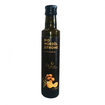 Würzöl Zitrone-Olive - bio, 250ml