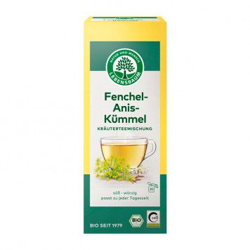 Fenchel-Anis-Kümmel Tee Beutel - bio
