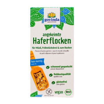 Haferflocken angekeimt