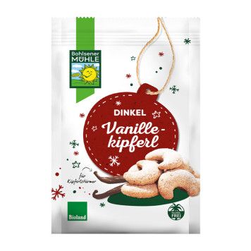 Dinkel Vanillekipferl Weihnachten