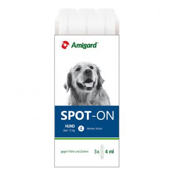 AMIGARD Spot-on Hund über 15 kg, 3x4ml