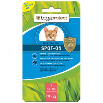 Bogaprotect Spot-on Katze S, 2,1ml