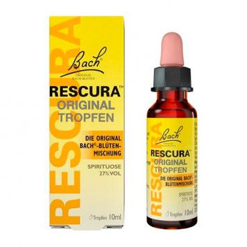 BACHBLÜTEN Original Rescura Tropfen m.Alkohol