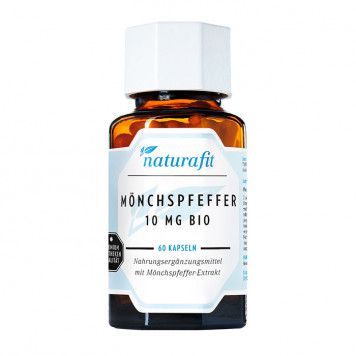 naturafit Mönchspfeffer 10 mg Bio Kapseln
