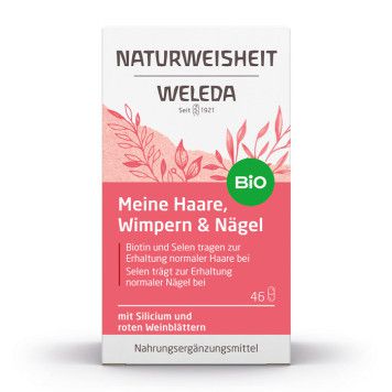 NATURWEISHEIT Meine Haare, Wimpern & Nägel Kapseln