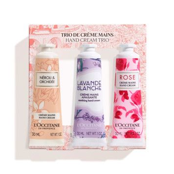 Blumiges Handcreme-Trio