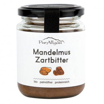 PurAllgäu Mandelmus Zartbitter - bio, 200g