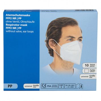 Mundschutzmaske FFP2 ohne Ventil, 100St.