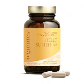 Hello Sunshine Plant-Based Vitamin D, 60St.